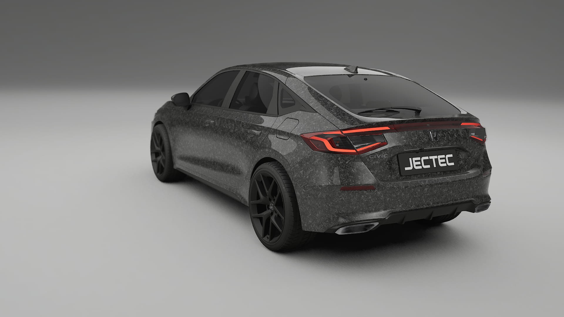 Honda Civic hatchback PPF Fólie | FORGED S TPU PPF - kompletní pre-cut kit