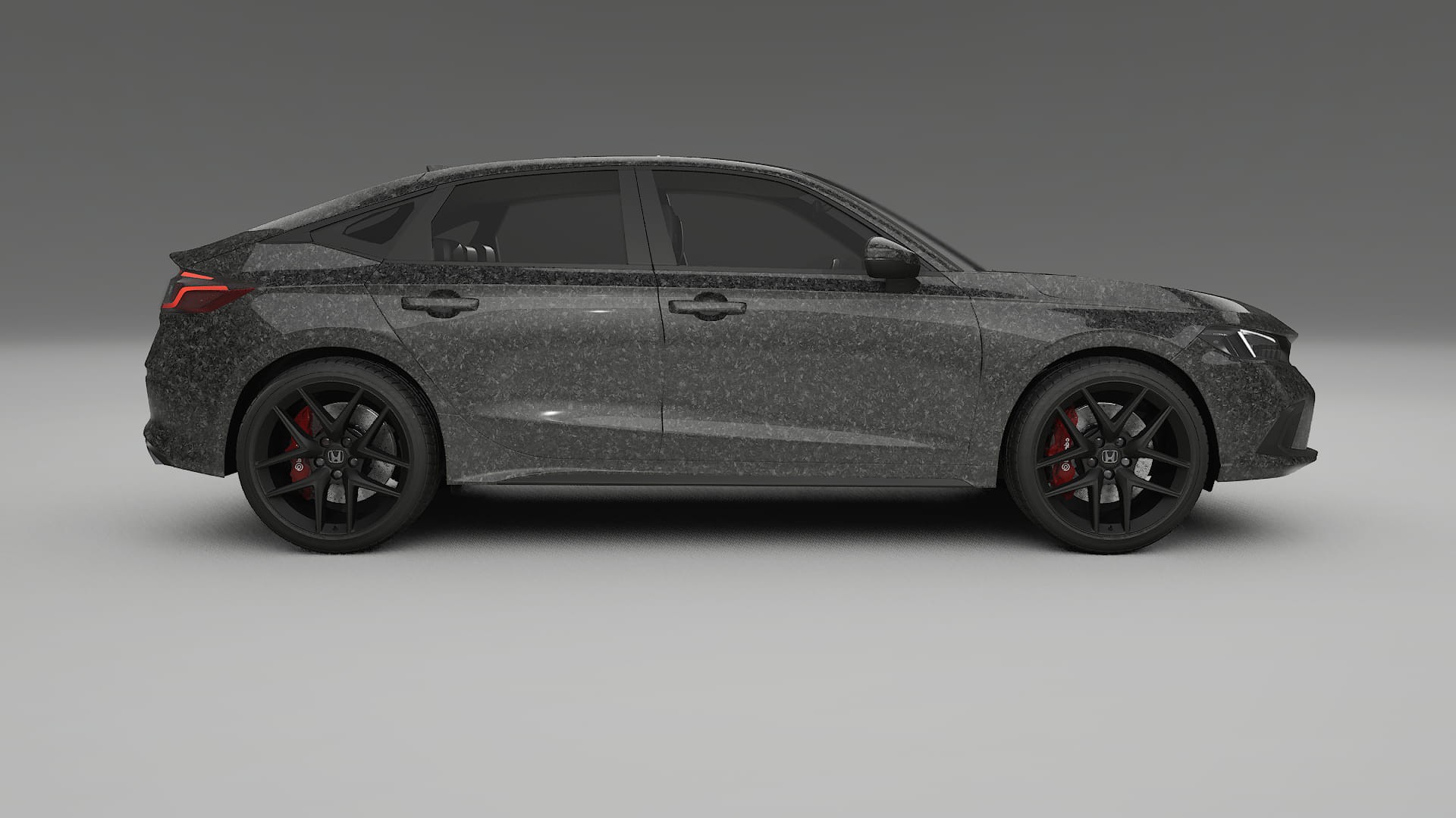 Honda Civic hatchback PPF Fólie | FORGED S TPU PPF - kompletní pre-cut kit