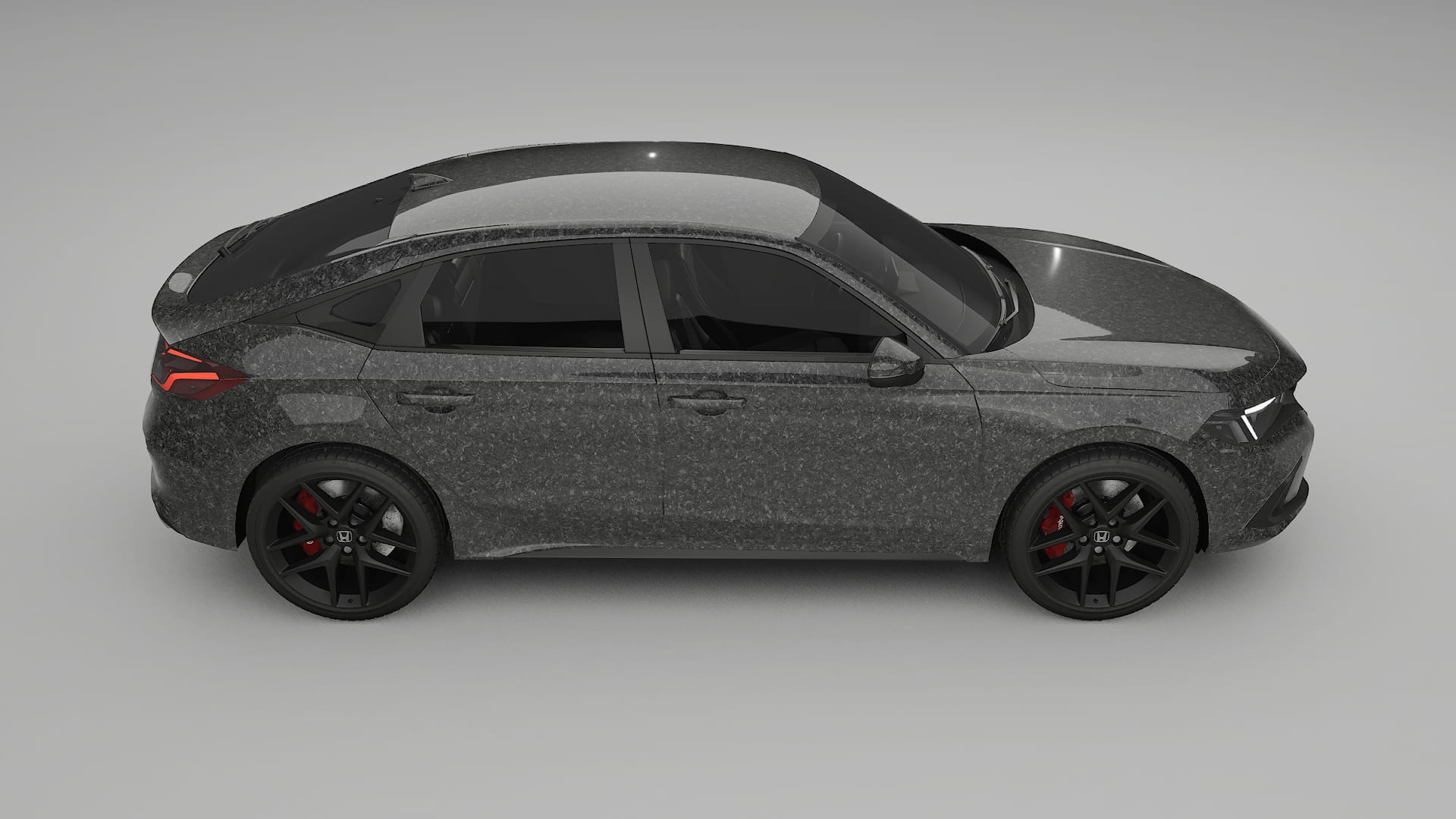 Honda Civic hatchback PPF Fólie | FORGED S TPU PPF - kompletní pre-cut kit