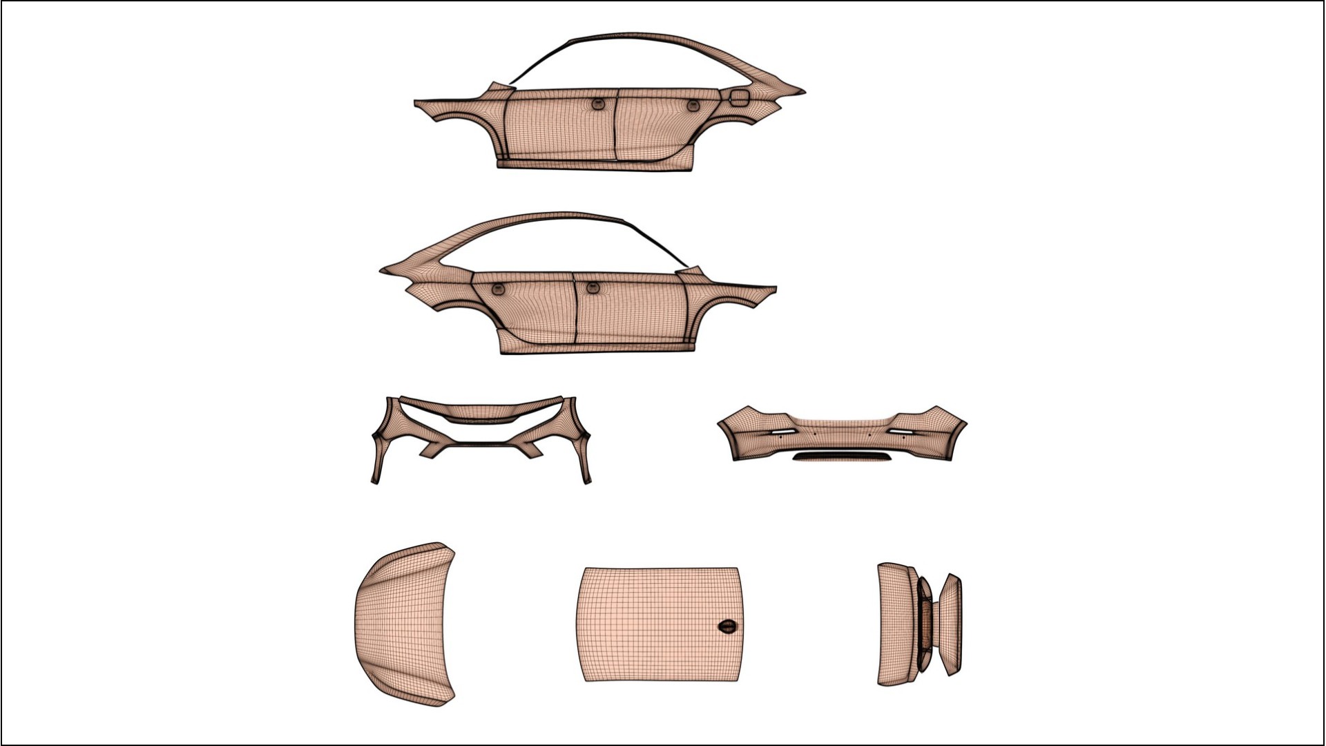 Honda Civic Si PPF Fólie | FROST TPU PPF - kompletní pre-cut kit