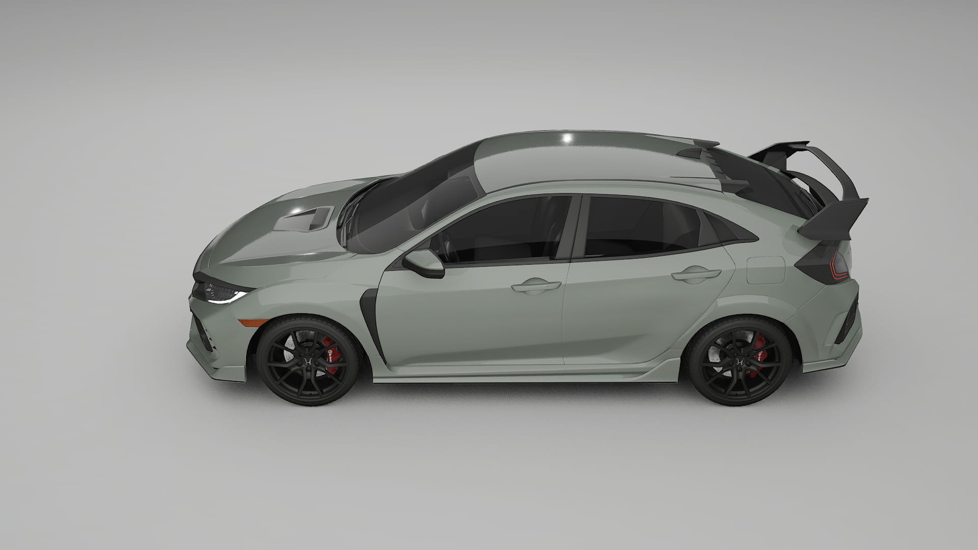 Honda Civic Type-R PPF Fólie | SLATE TPU PPF - kompletní pre-cut kit