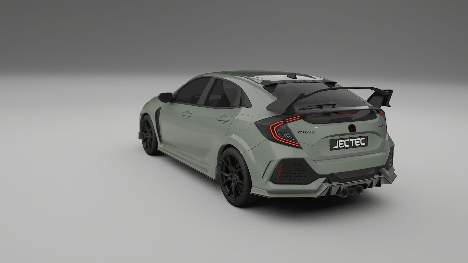 Honda Civic Type-R PPF Fólie | SLATE TPU PPF - kompletní pre-cut kit
