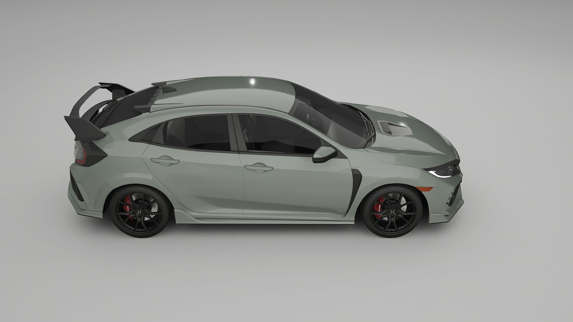 Honda Civic Type-R PPF Fólie | SLATE TPU PPF - kompletní pre-cut kit
