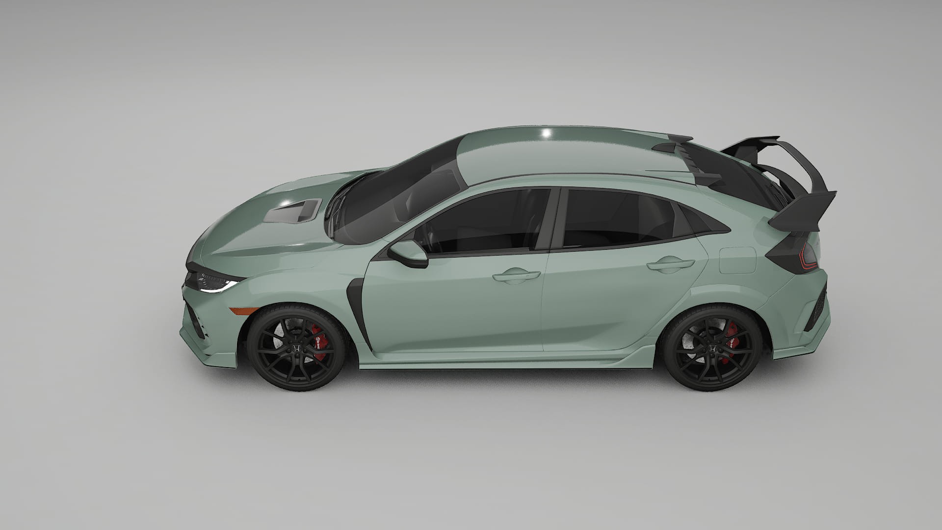 Honda Civic Type-R PPF Fólie | CINDER TPU PPF - kompletní pre-cut kit
