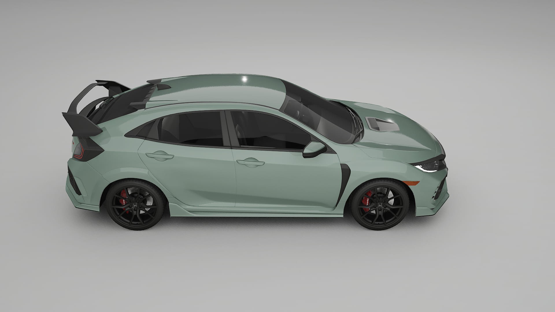 Honda Civic Type-R PPF Fólie | CINDER TPU PPF - kompletní pre-cut kit