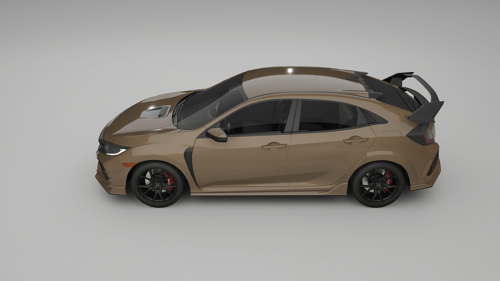 Honda Civic Type-R PPF Fólie | SAHARA TPU PPF - kompletní pre-cut kit