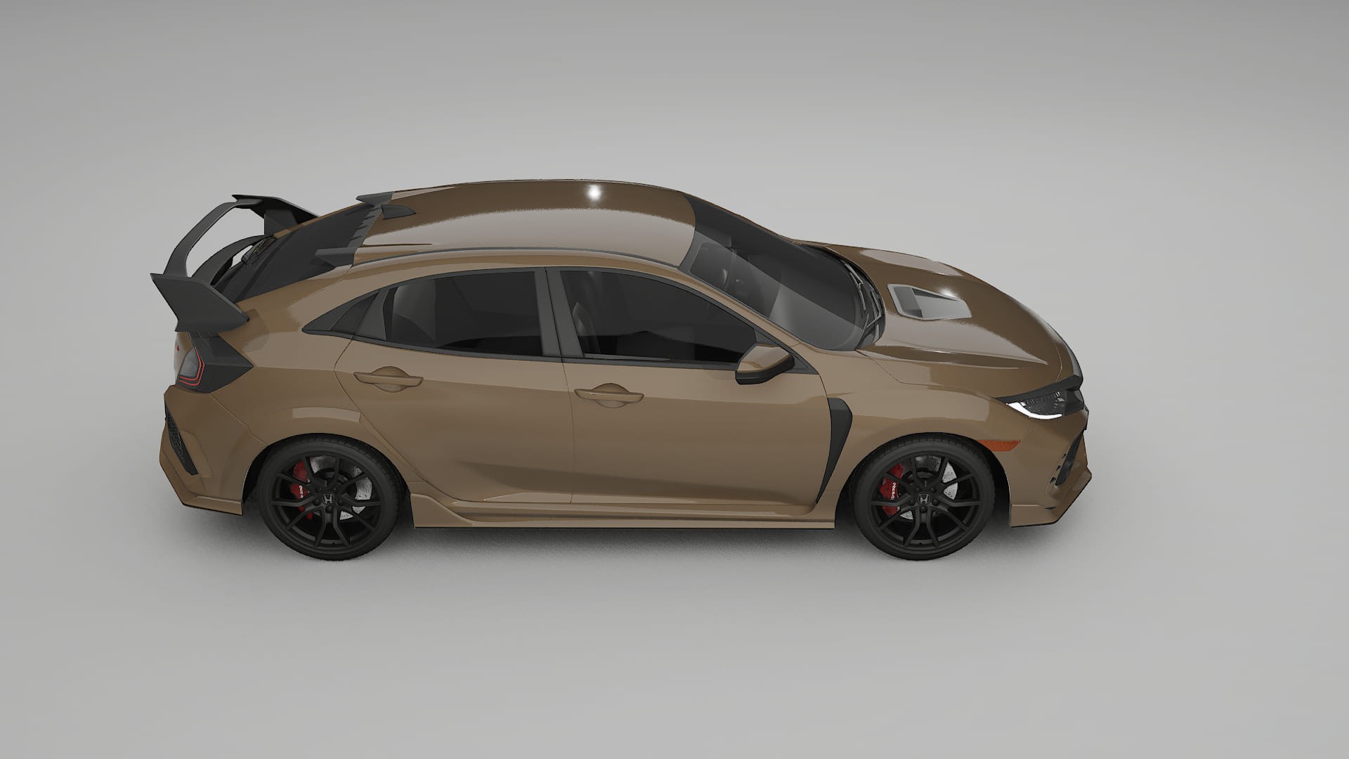 Honda Civic Type-R PPF Fólie | SAHARA TPU PPF - kompletní pre-cut kit