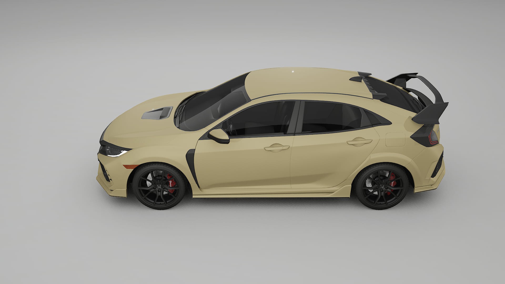 Honda Civic Type-R PPF Fólie | SAND TPU PPF - kompletní pre-cut kit