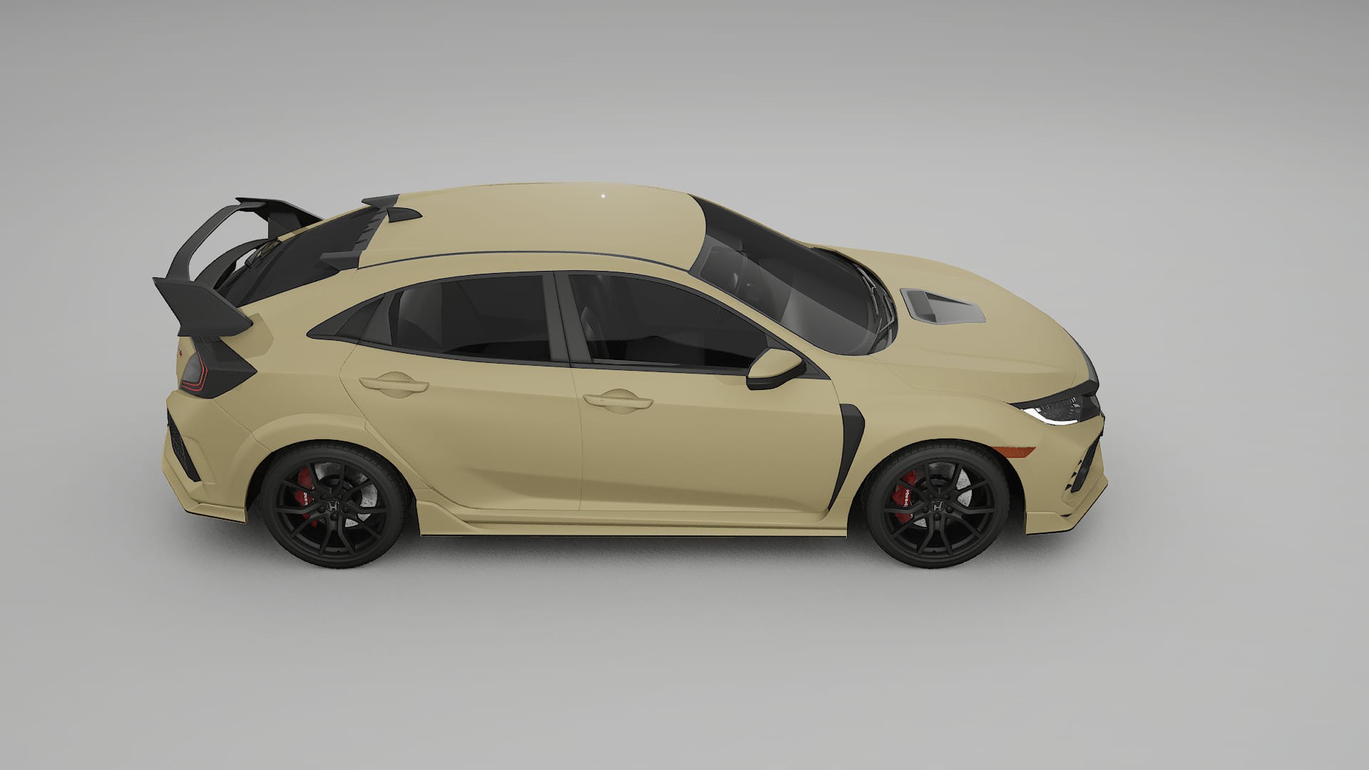 Honda Civic Type-R PPF Fólie | SAND TPU PPF - kompletní pre-cut kit