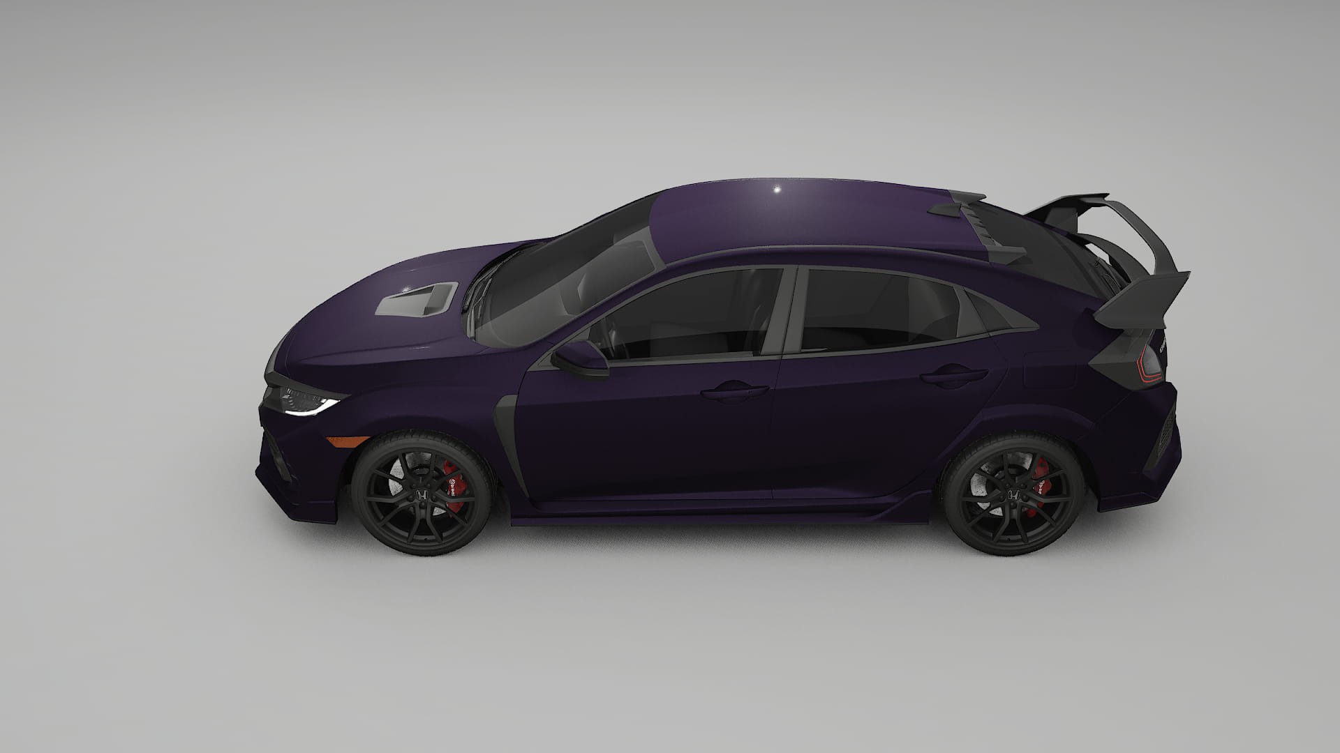 Honda Civic Type-R PPF Fólie | VIOLET TPU PPF - kompletní pre-cut kit