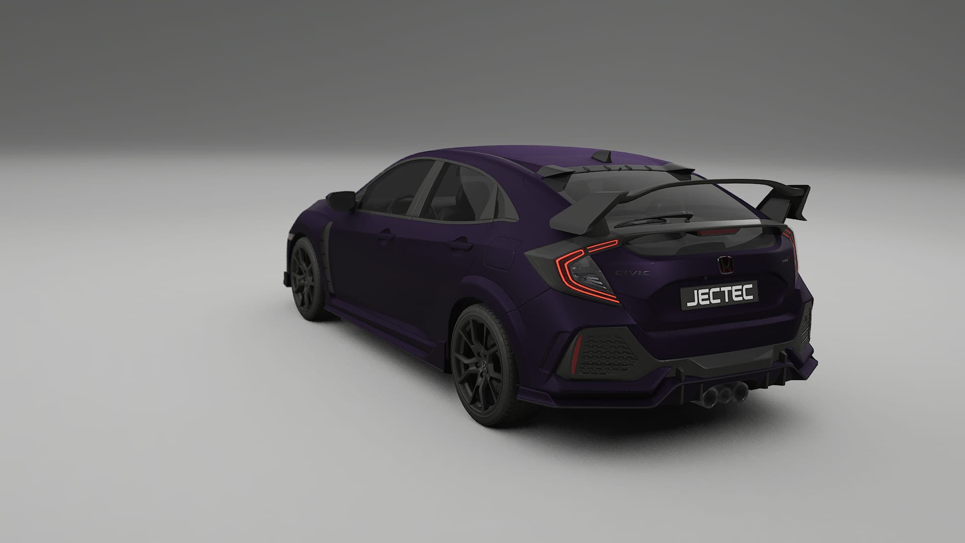 Honda Civic Type-R PPF Fólie | VIOLET TPU PPF - kompletní pre-cut kit