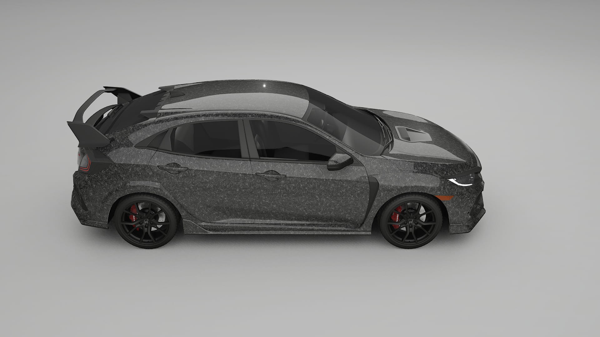 Honda Civic Type-R PPF Fólie | FORGED S TPU PPF - kompletní pre-cut kit