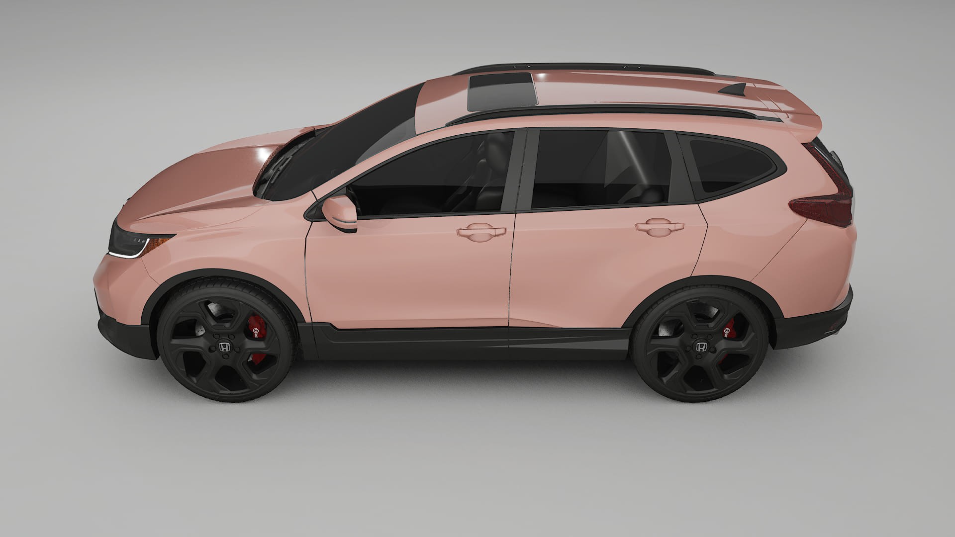 Honda CR-V Touring prefacelift PPF Fólie | BLUSH TPU PPF - kompletní pre-cut kit
