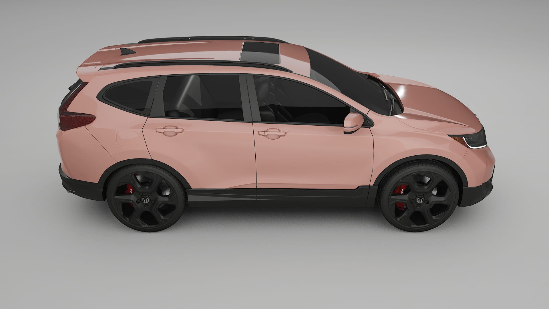 Honda CR-V Touring prefacelift PPF Fólie | BLUSH TPU PPF - kompletní pre-cut kit