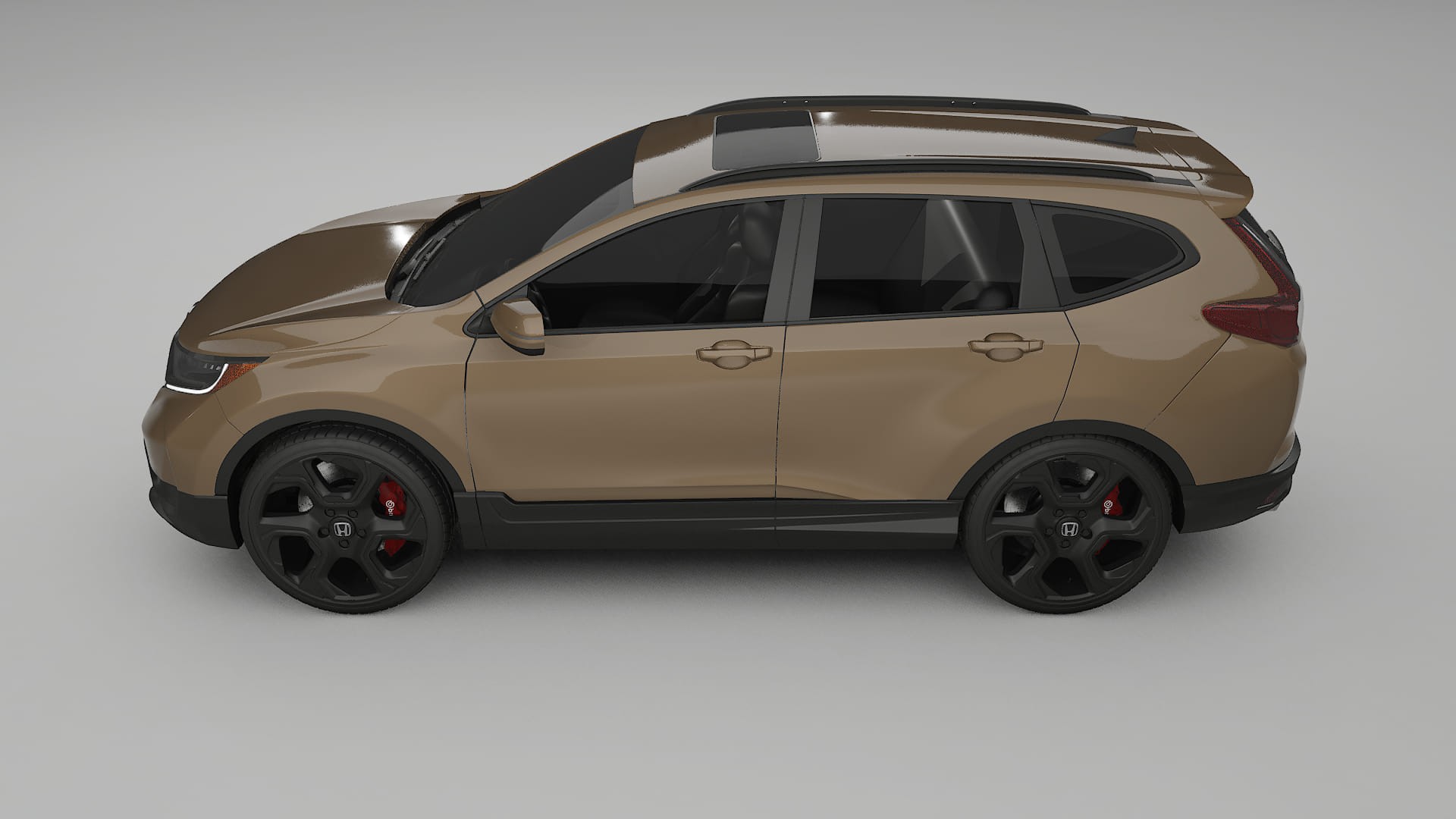 Honda CR-V Touring prefacelift PPF Fólie | SAHARA TPU PPF - kompletní pre-cut kit