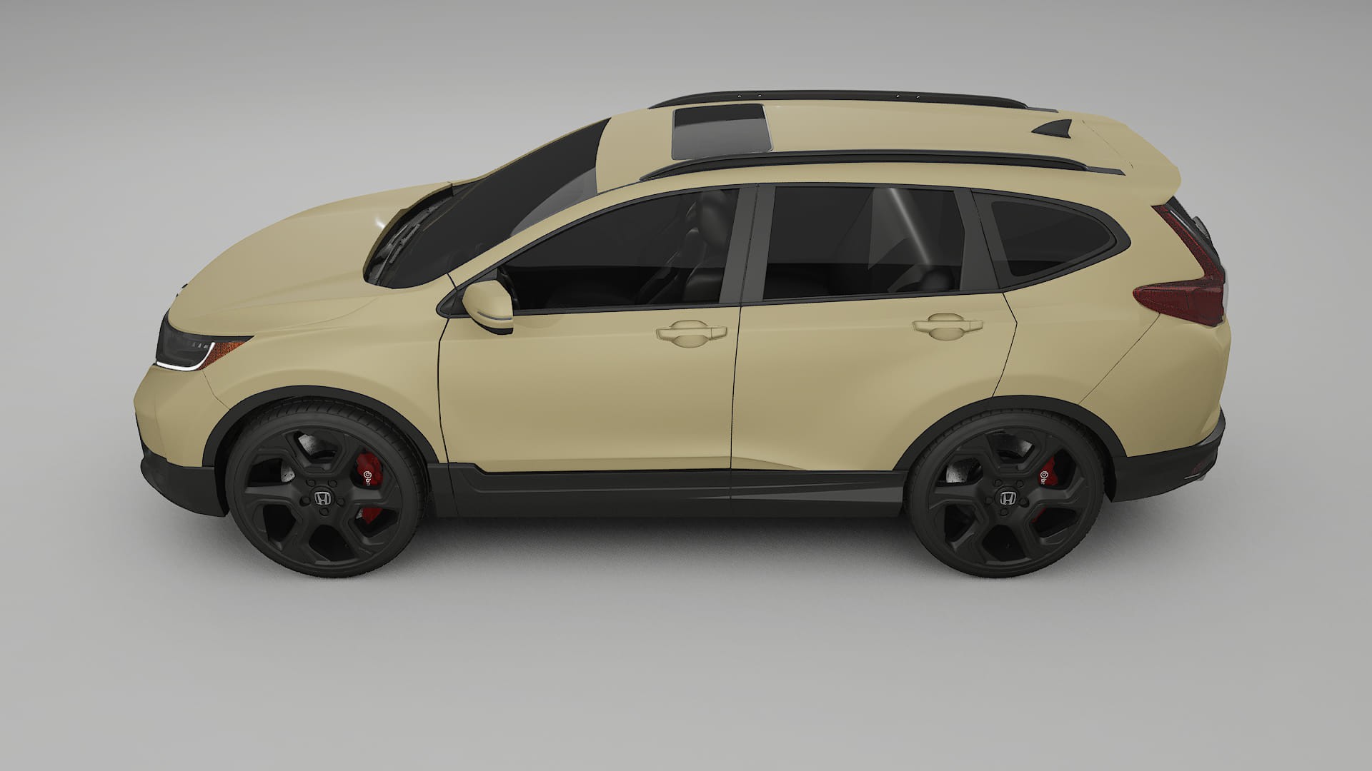 Honda CR-V Touring prefacelift PPF Fólie | SAND TPU PPF - kompletní pre-cut kit