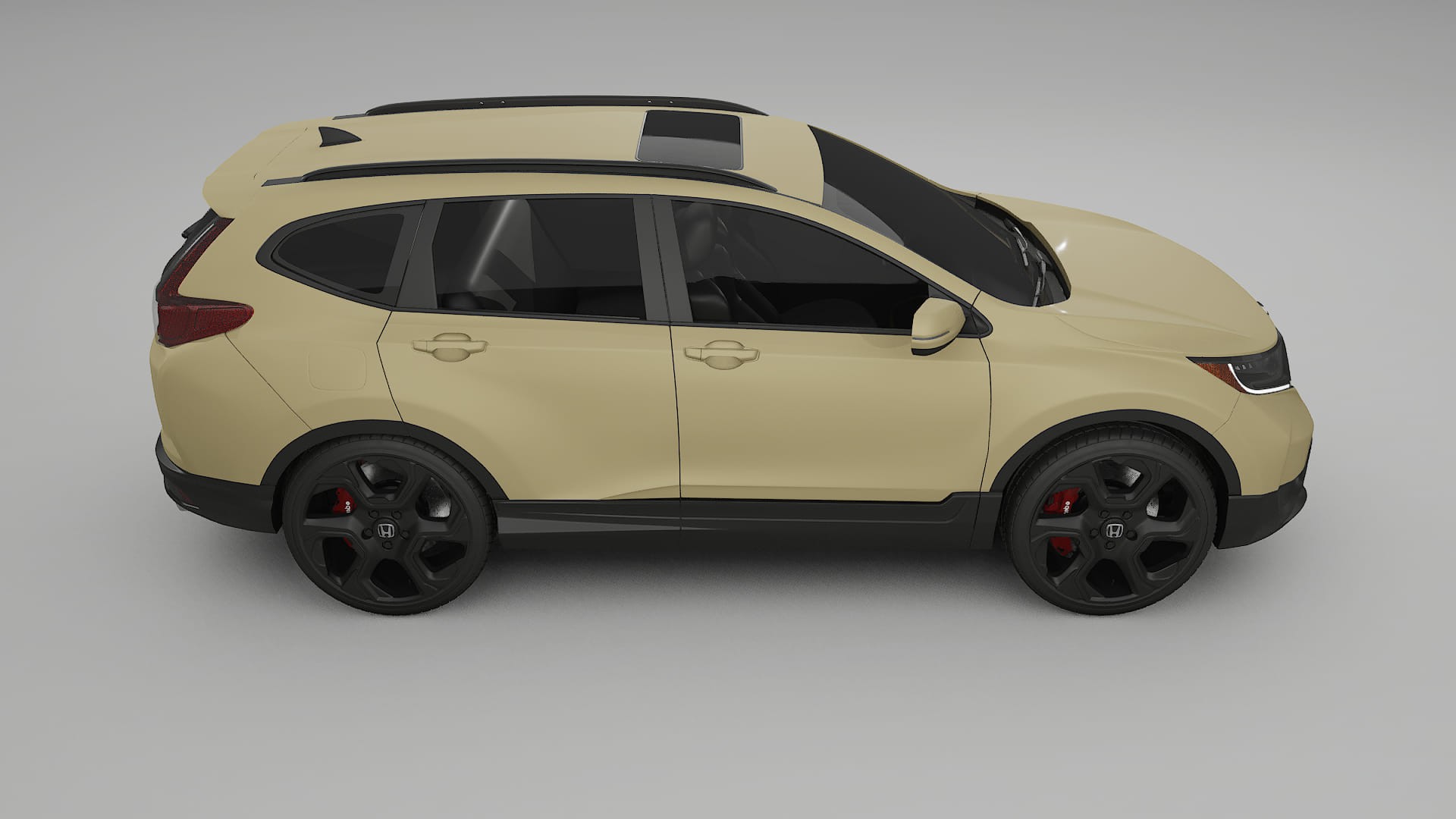 Honda CR-V Touring prefacelift PPF Fólie | SAND TPU PPF - kompletní pre-cut kit