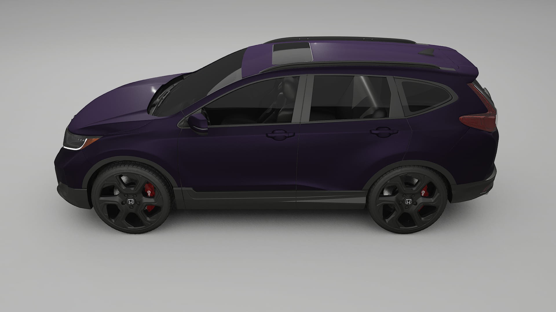 Honda CR-V Touring prefacelift PPF Fólie | VIOLET TPU PPF - kompletní pre-cut kit