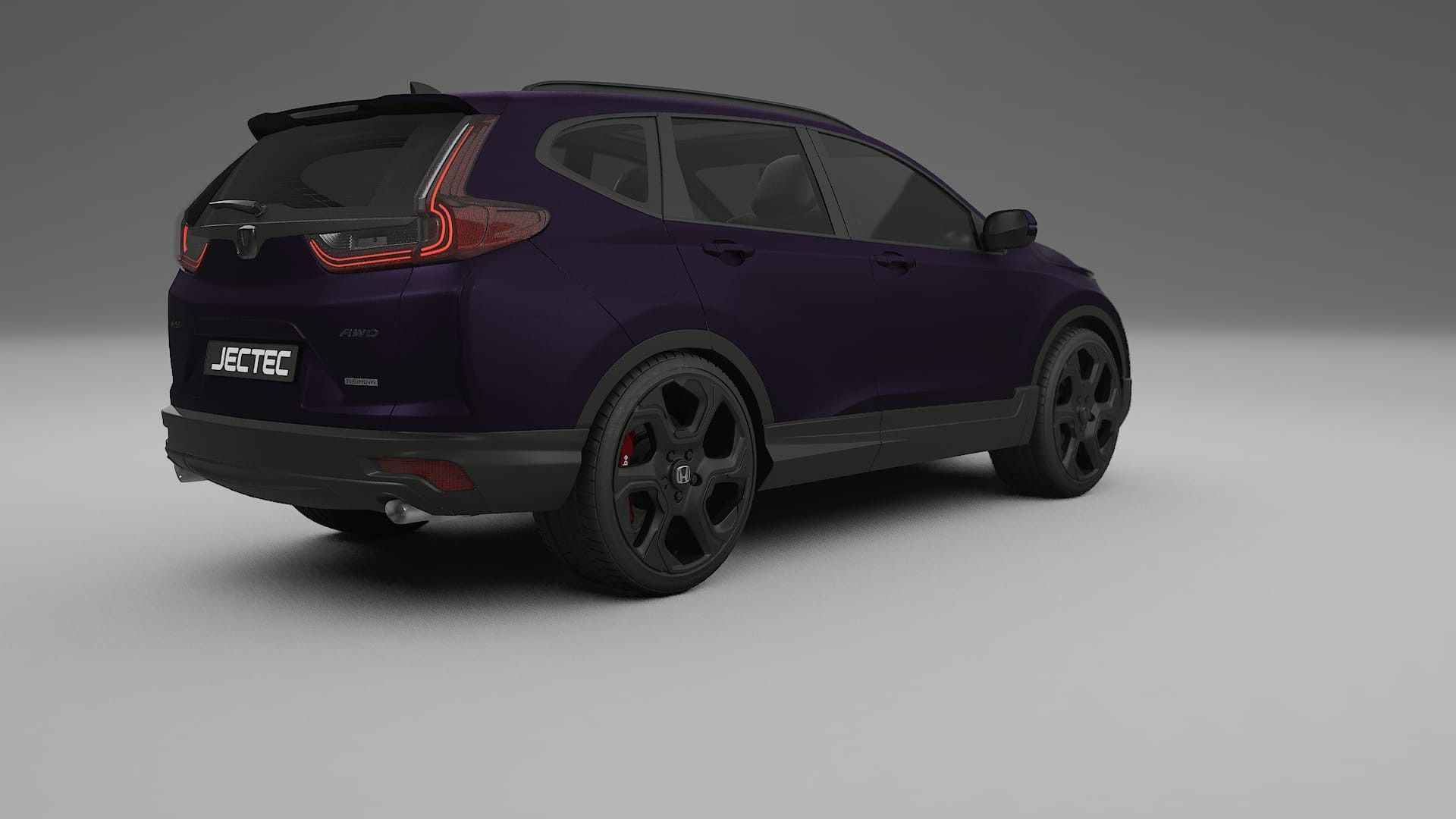 Honda CR-V Touring prefacelift PPF Fólie | VIOLET TPU PPF - kompletní pre-cut kit