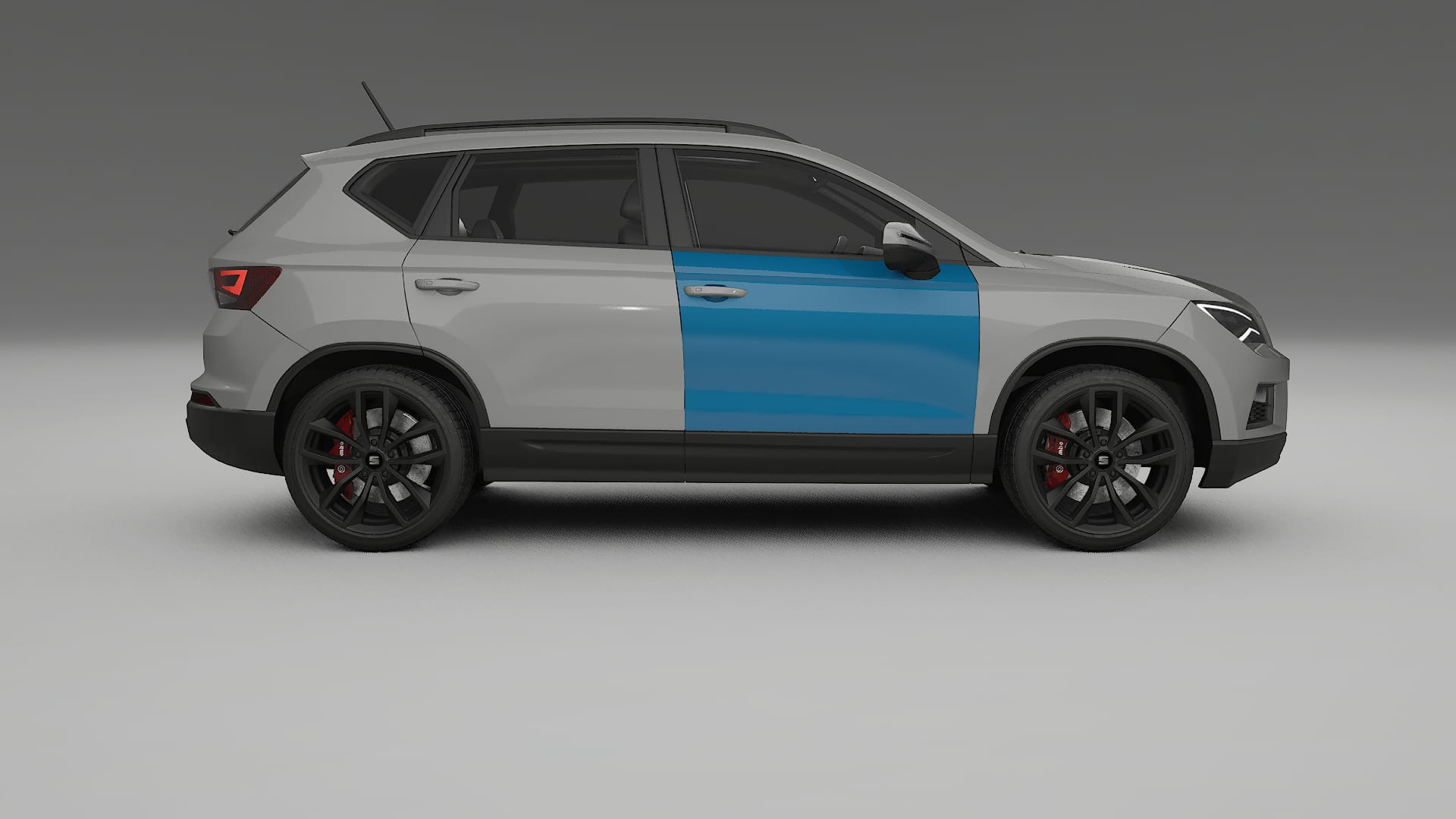 Seat Ateca KH7 PPF Fólie | CrystalGuard Transparentní TPU PPF Kompletní Pre-cut Kit