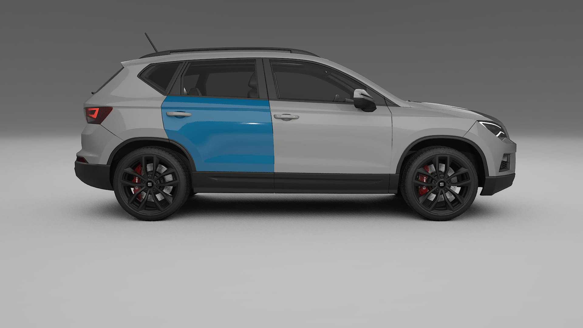 Seat Ateca KH7 PPF Fólie | CrystalGuard Transparentní TPU PPF Kompletní Pre-cut Kit