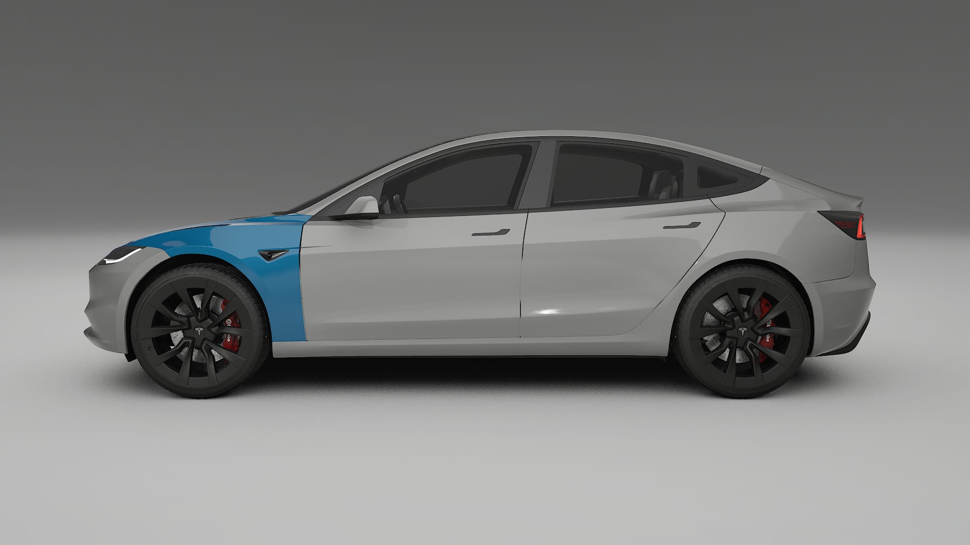 Tesla Model 3 Highland PPF Fólie | CrystalGuard Transparentní TPU PPF Kompletní Pre-cut Kit