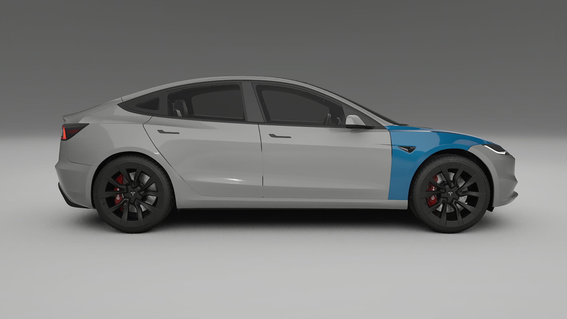 Tesla Model 3 Highland PPF Fólie | CrystalGuard Transparentní TPU PPF Kompletní Pre-cut Kit