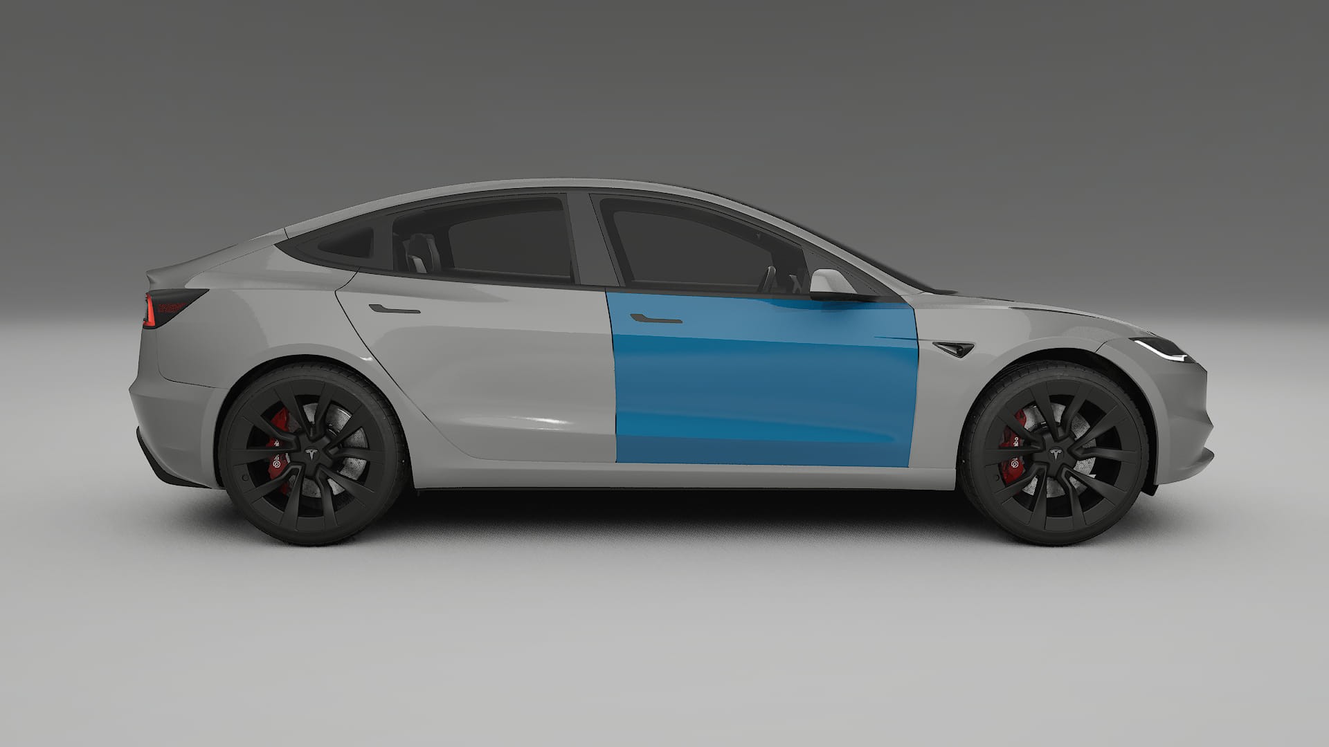 Tesla Model 3 Highland PPF Fólie | CrystalGuard Transparentní TPU PPF Kompletní Pre-cut Kit