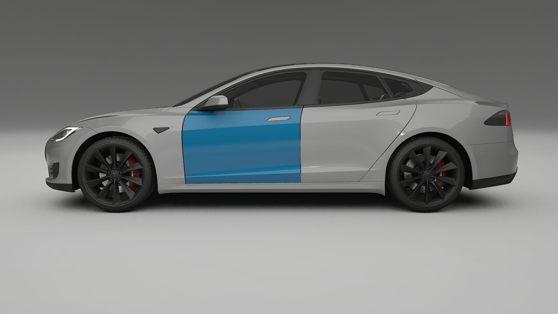 Tesla Model-S PPF Fólie | CrystalGuard Transparentní TPU PPF Kompletní Pre-cut Kit