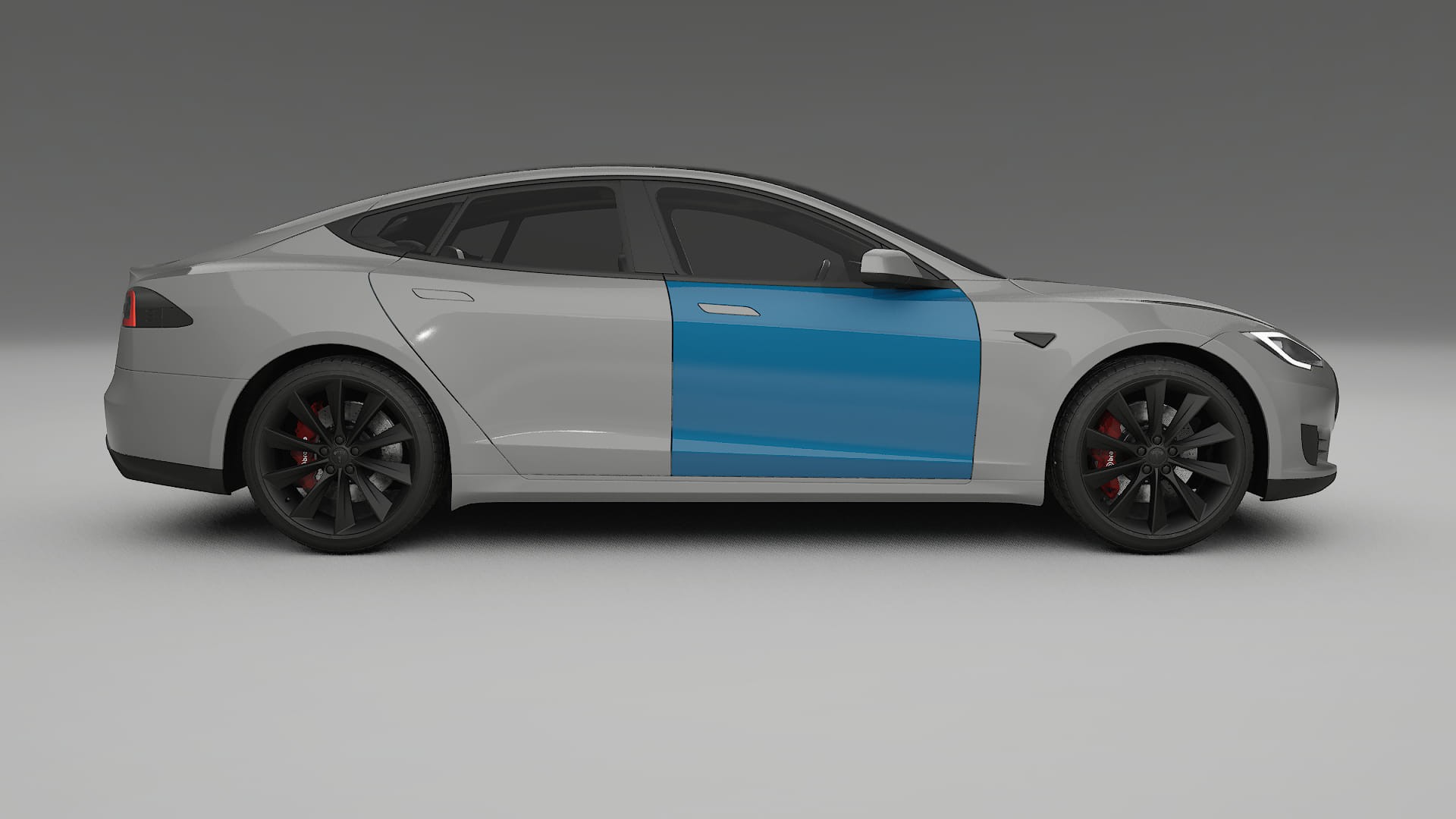 Tesla Model-S PPF Fólie | CrystalGuard Transparentní TPU PPF Kompletní Pre-cut Kit