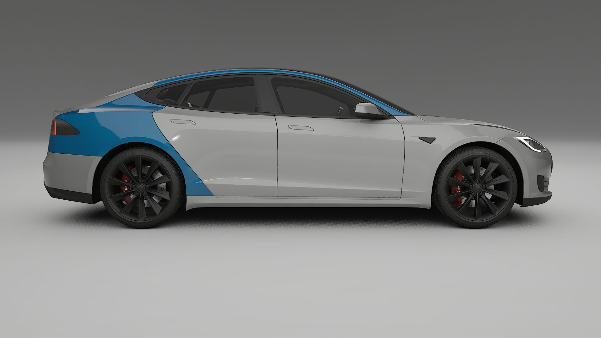 Tesla Model-S PPF Fólie | CrystalGuard Transparentní TPU PPF Kompletní Pre-cut Kit