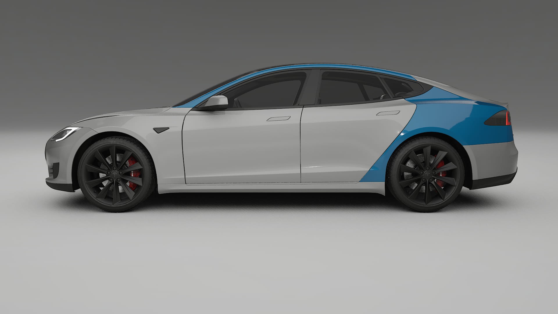 Tesla Model-S PPF Fólie | CrystalGuard Transparentní TPU PPF Kompletní Pre-cut Kit