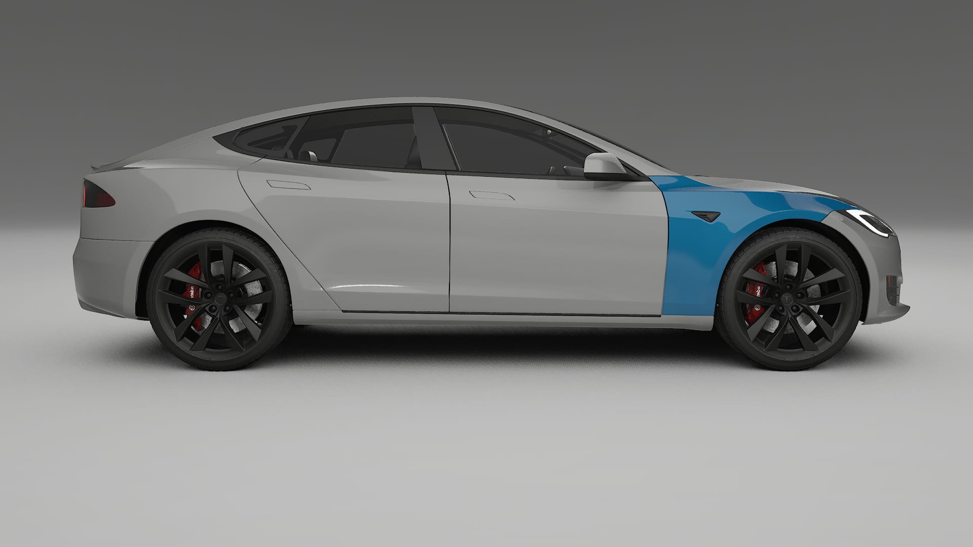 Tesla Model-S Refresh PPF Fólie | CrystalGuard Transparentní TPU PPF Kompletní Pre-cut Kit