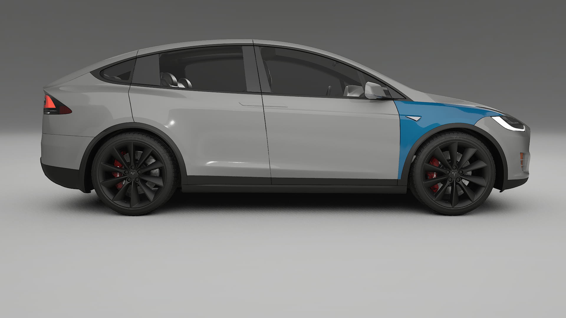 Tesla Model X PPF Fólie | CrystalGuard Transparentní TPU PPF Kompletní Pre-cut Kit