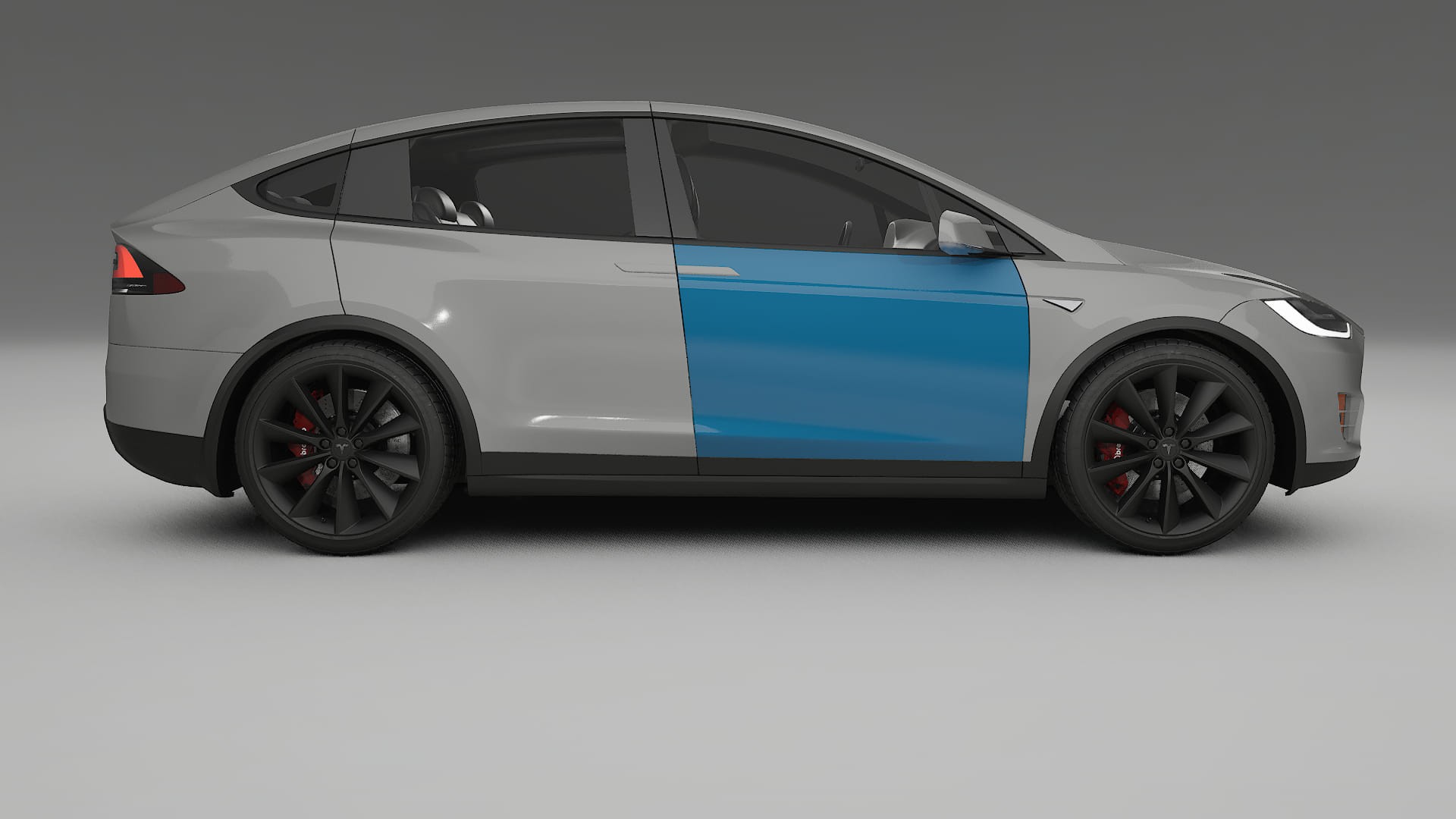 Tesla Model X PPF Fólie | CrystalGuard Transparentní TPU PPF Kompletní Pre-cut Kit