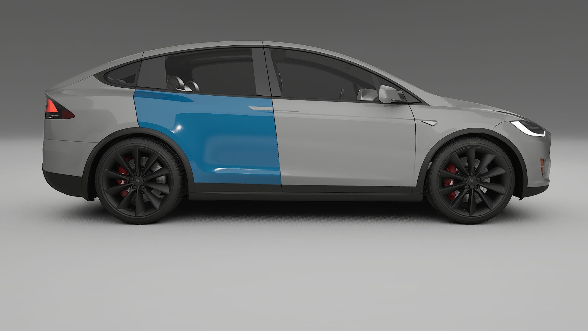 Tesla Model X PPF Fólie | CrystalGuard Transparentní TPU PPF Kompletní Pre-cut Kit