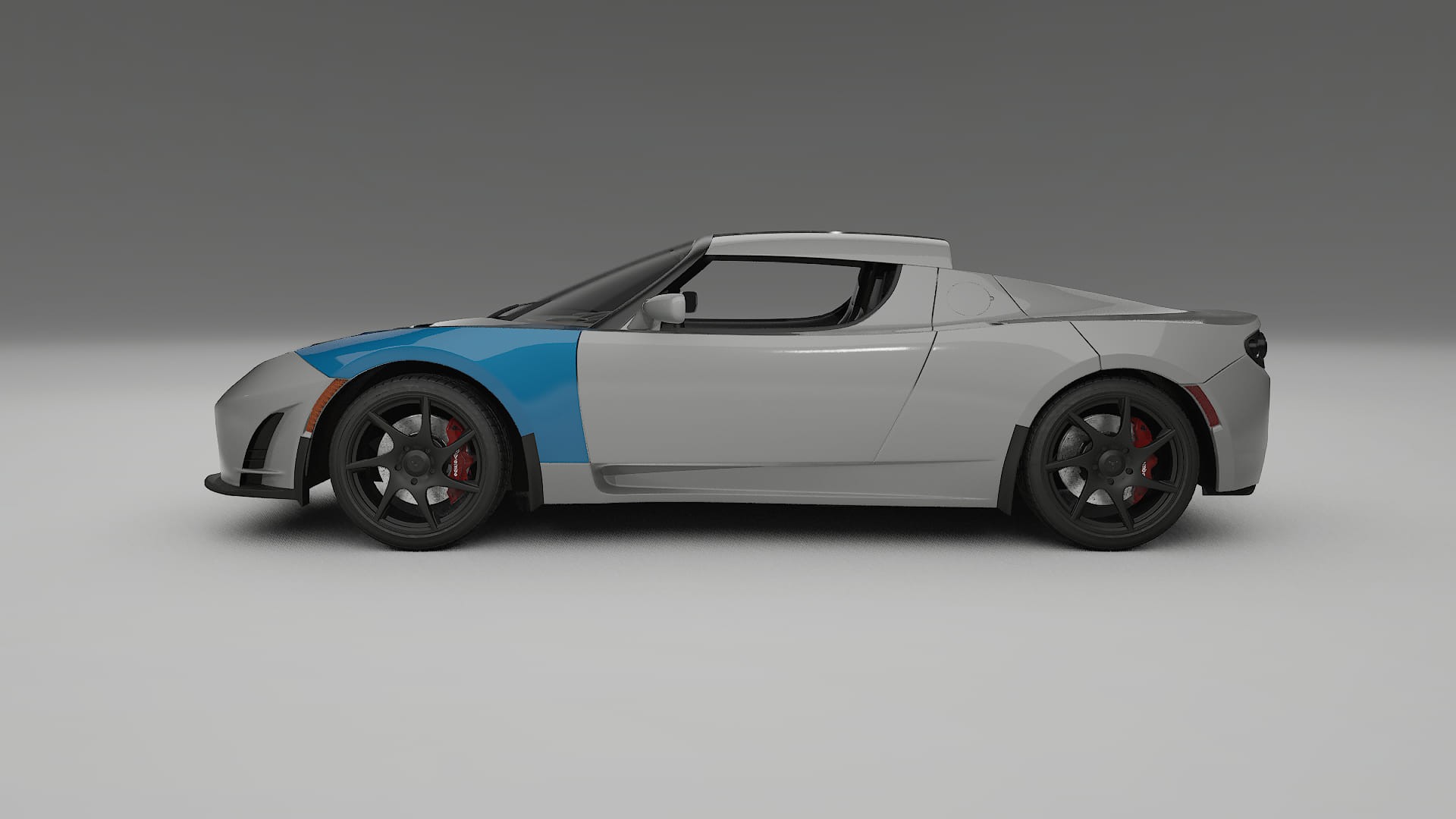 Tesla Roadster 2.5 PPF Fólie | CrystalGuard Transparentní TPU PPF Kompletní Pre-cut Kit