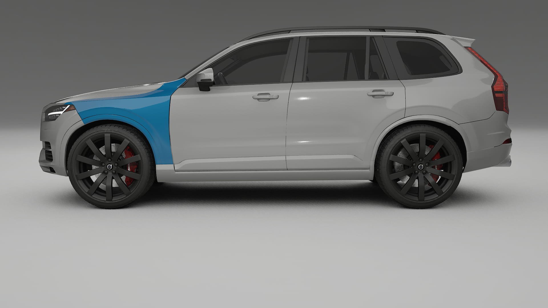 Volvo XC90 SPA PPF Fólie | CrystalGuard Transparentní TPU PPF Kompletní Pre-cut Kit