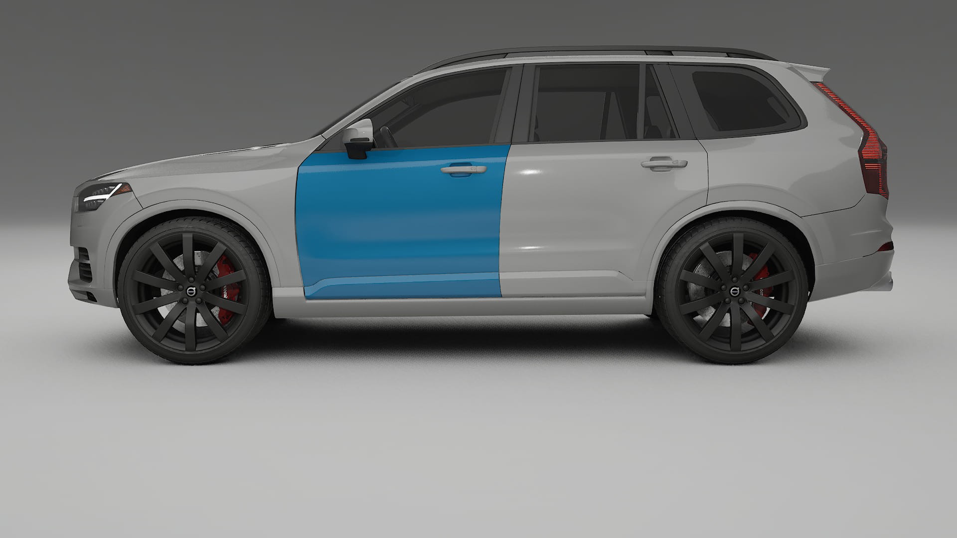 Volvo XC90 SPA PPF Fólie | CrystalGuard Transparentní TPU PPF Kompletní Pre-cut Kit