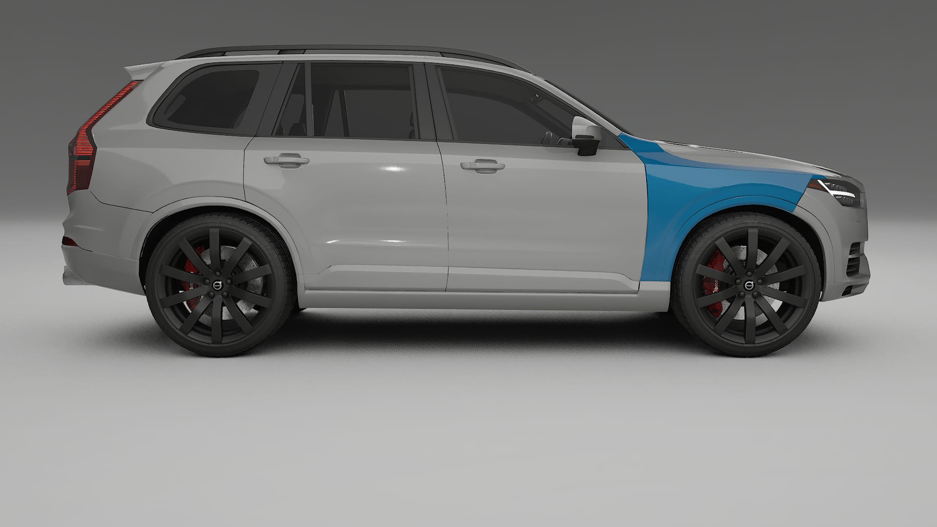 Volvo XC90 SPA PPF Fólie | CrystalGuard Transparentní TPU PPF Kompletní Pre-cut Kit