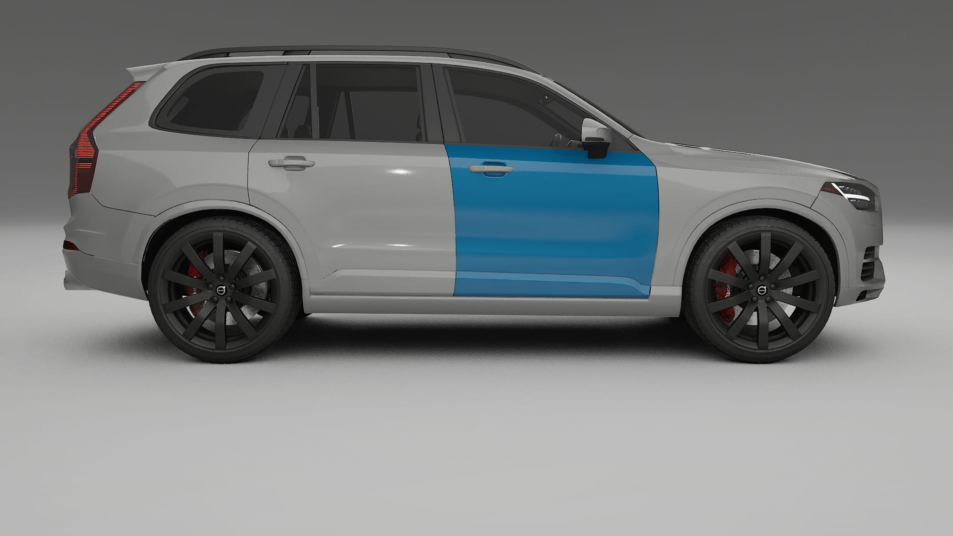 Volvo XC90 SPA PPF Fólie | CrystalGuard Transparentní TPU PPF Kompletní Pre-cut Kit