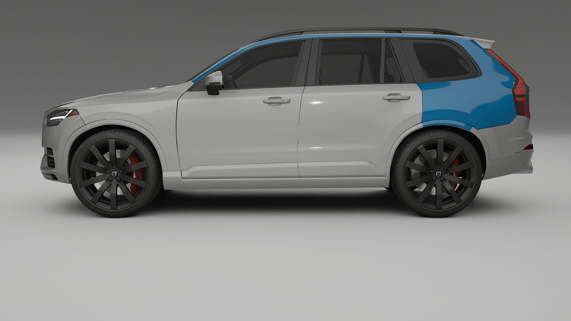 Volvo XC90 SPA PPF Fólie | CrystalGuard Transparentní TPU PPF Kompletní Pre-cut Kit