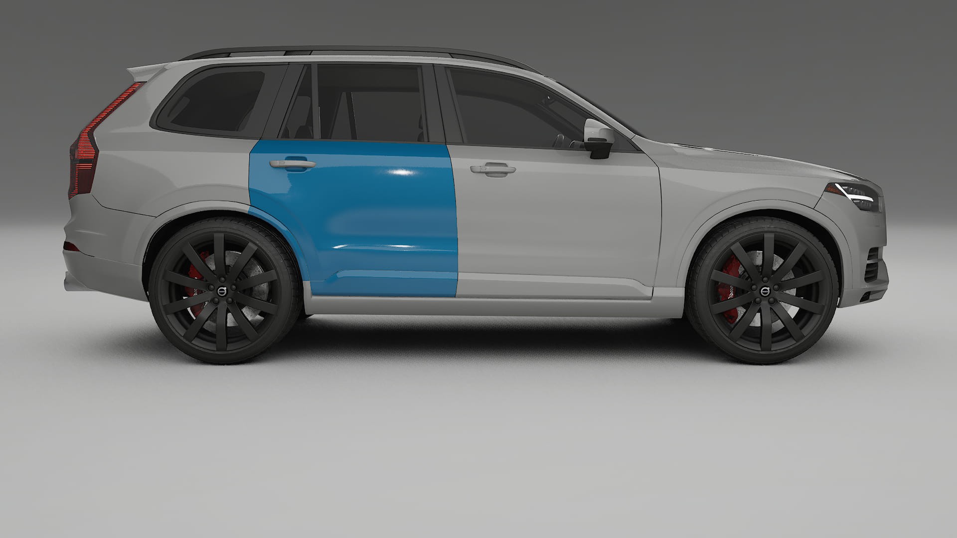 Volvo XC90 SPA PPF Fólie | CrystalGuard Transparentní TPU PPF Kompletní Pre-cut Kit