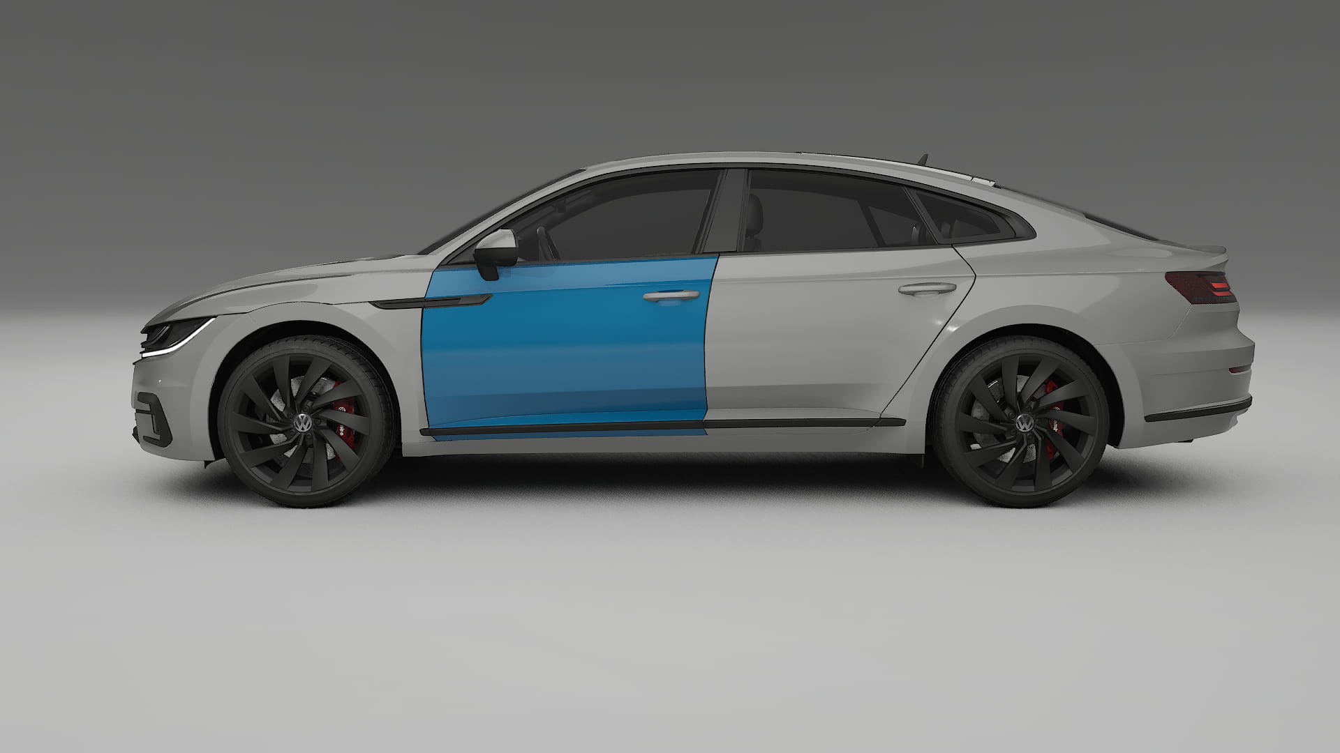 VW Arteon R 3H prefacelift PPF Fólie | CrystalGuard Transparentní TPU PPF Kompletní Pre-cut Kit