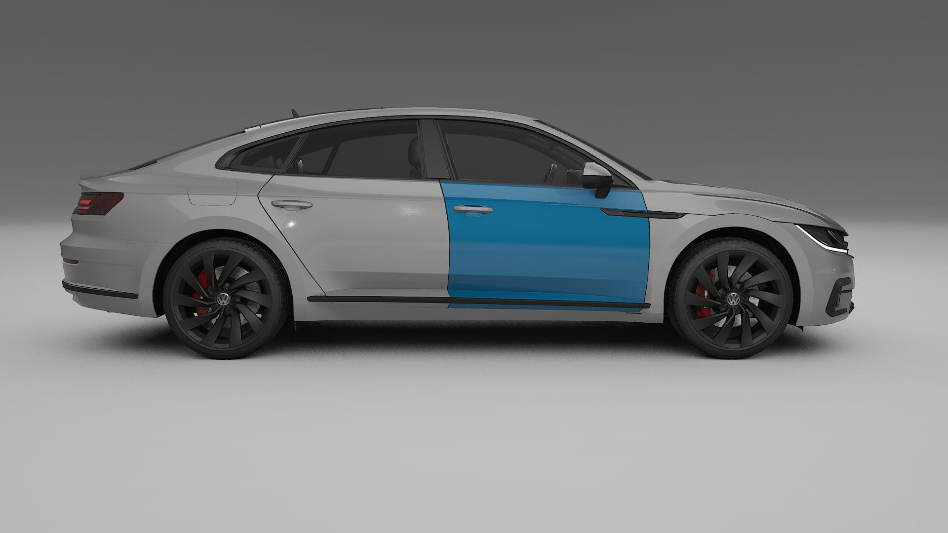 VW Arteon R 3H prefacelift PPF Fólie | CrystalGuard Transparentní TPU PPF Kompletní Pre-cut Kit