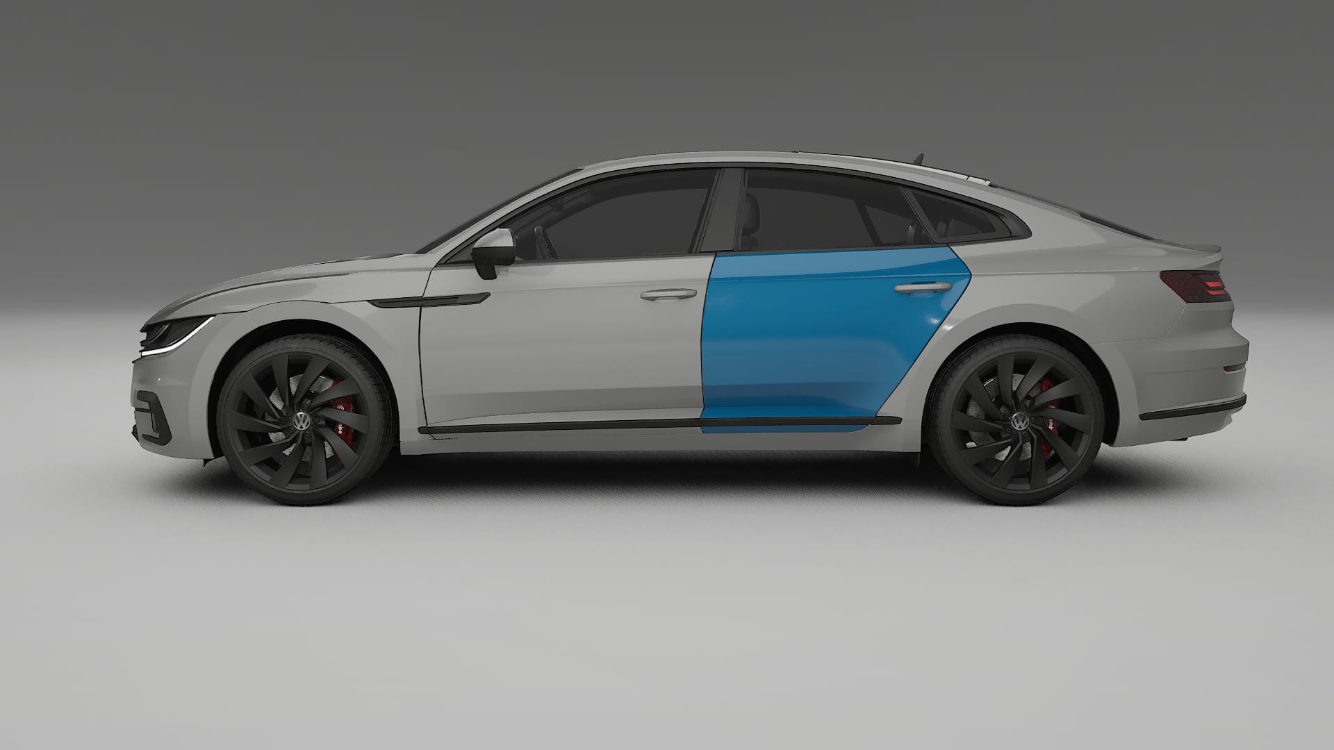 VW Arteon R 3H prefacelift PPF Fólie | CrystalGuard Transparentní TPU PPF Kompletní Pre-cut Kit