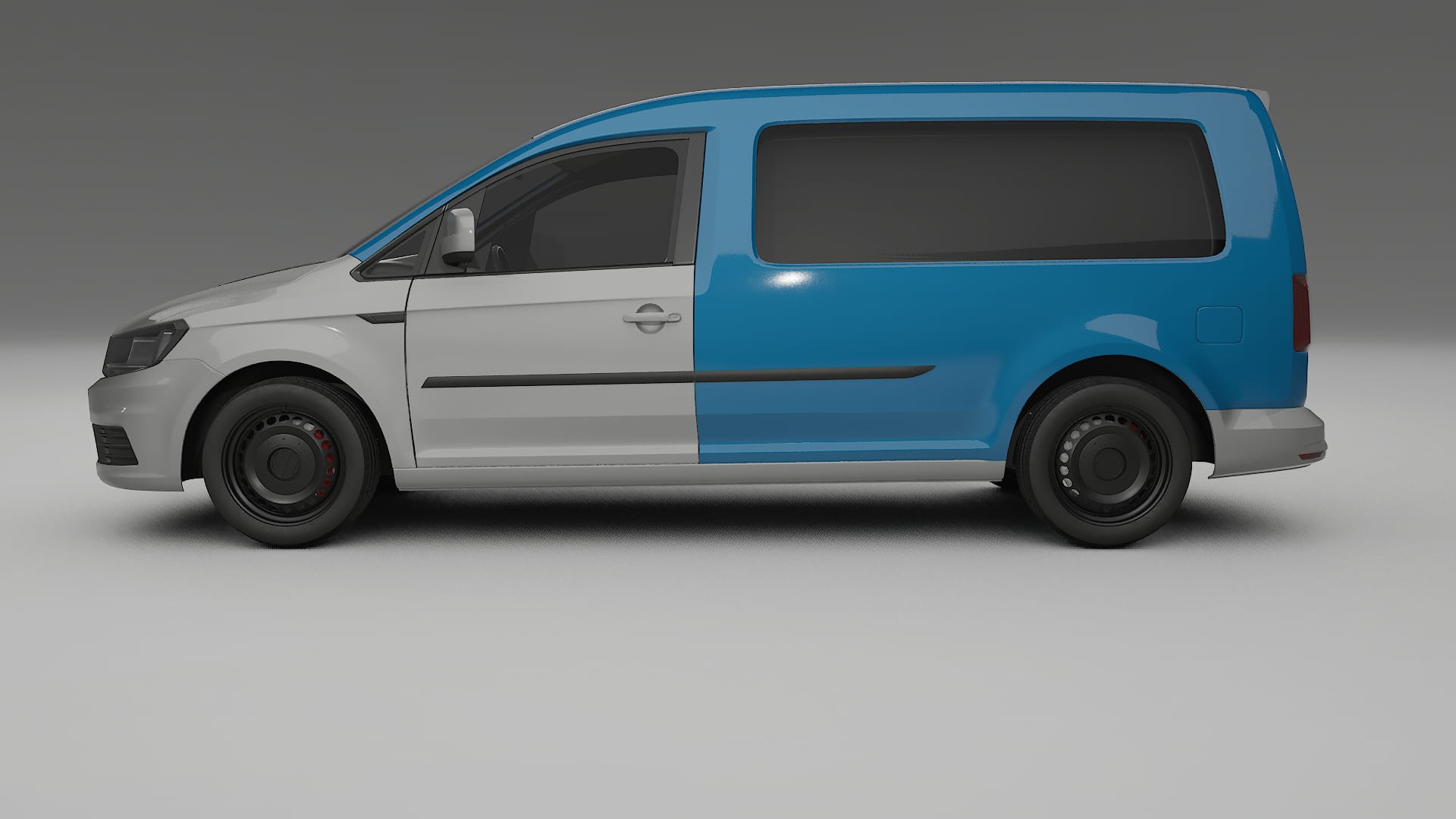 VW Caddy Maxi SB PPF Fólie | CrystalGuard Transparentní TPU PPF Kompletní Pre-cut Kit