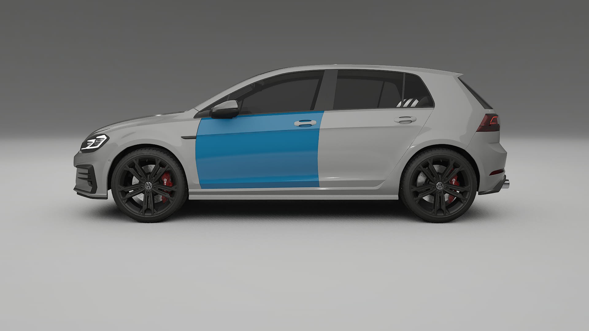 VW Golf Mk7 PPF Fólie | CrystalGuard Transparentní TPU PPF Kompletní Pre-cut Kit