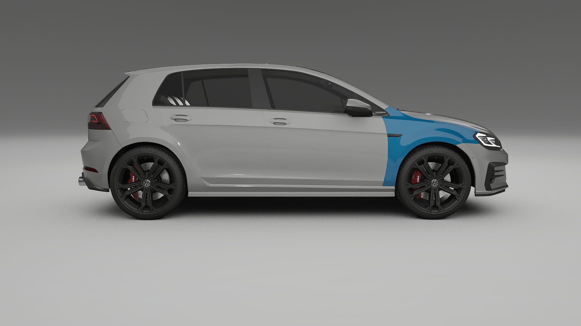 VW Golf Mk7 PPF Fólie | CrystalGuard Transparentní TPU PPF Kompletní Pre-cut Kit