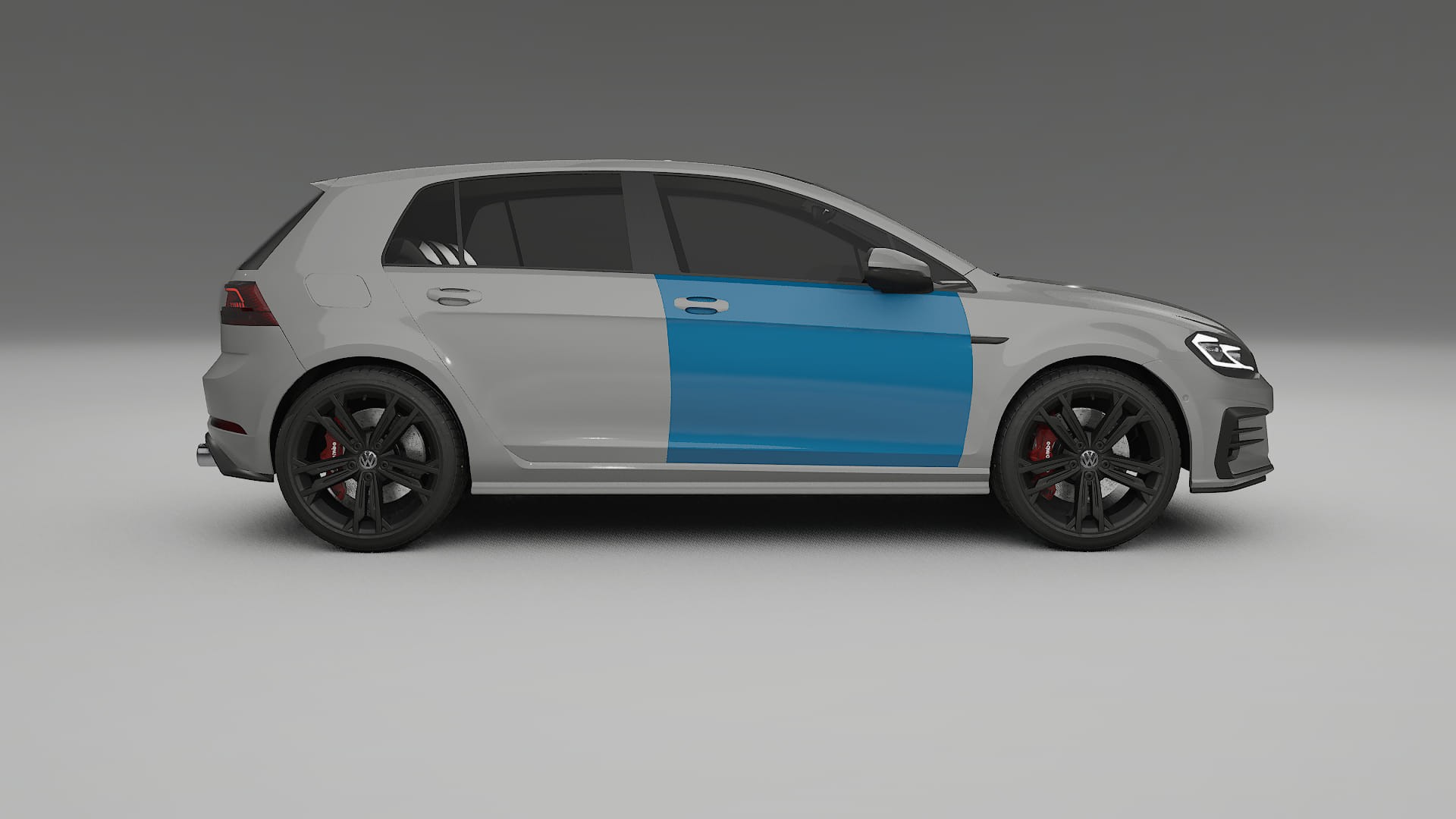 VW Golf Mk7 PPF Fólie | CrystalGuard Transparentní TPU PPF Kompletní Pre-cut Kit